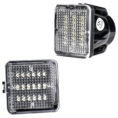 Image of LED License Plate Light Lamp Compatible with 2016-2023 Toyota Tacoma, 2014-2021 Toyota Tundra Pickup Truck, 6000K White License Plate Lights Tag Lamp, Pack of 2