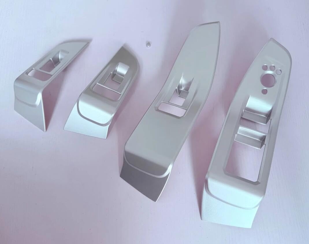 Momoap/ABS Chrome Interior Window Switch Panel Cover Tirm Compatible for Jeep Grand Cherokee 2022-2026