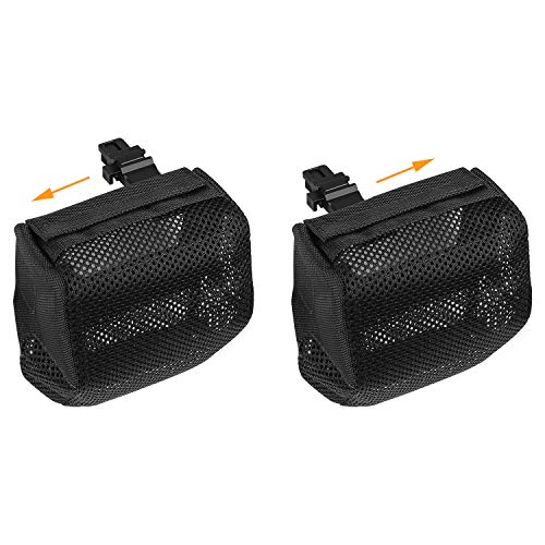 XAegis Brass Catcher, Universal Shell Catcher Net with Picatinny Rail Mount Heat Resistant Mesh Brass Collection for Rifle Range,Included Two Pic Rail Mounts