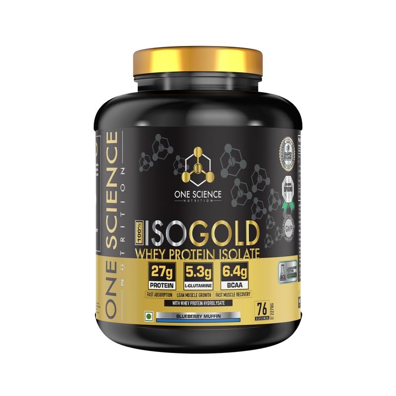 One Science Nutrition (OSN) 100% Iso Gold Whey Protein 5 lbs [Grass Fed Whey]- 27g Protein, 5.3g Glutamine, 6.4g BCAA - Blueberry Muffin (B09411LCWD) Amazon Price History, Amazon Price Tracker