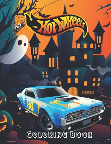 Hot Wheels Coloring Book: Colour Hot Wheels, Highest quality artwork of Hot Wheels to colour in, High Quality And Premium Cover!