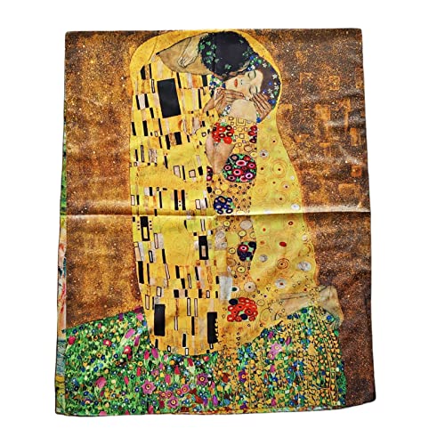Toocool Bufanda Estola Unisex Klimt Van Gogh Frida Monet Pañuelo