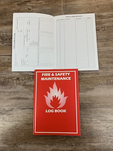 FIRE Log Book A4 Compliant Landlord Security Safety DIY
