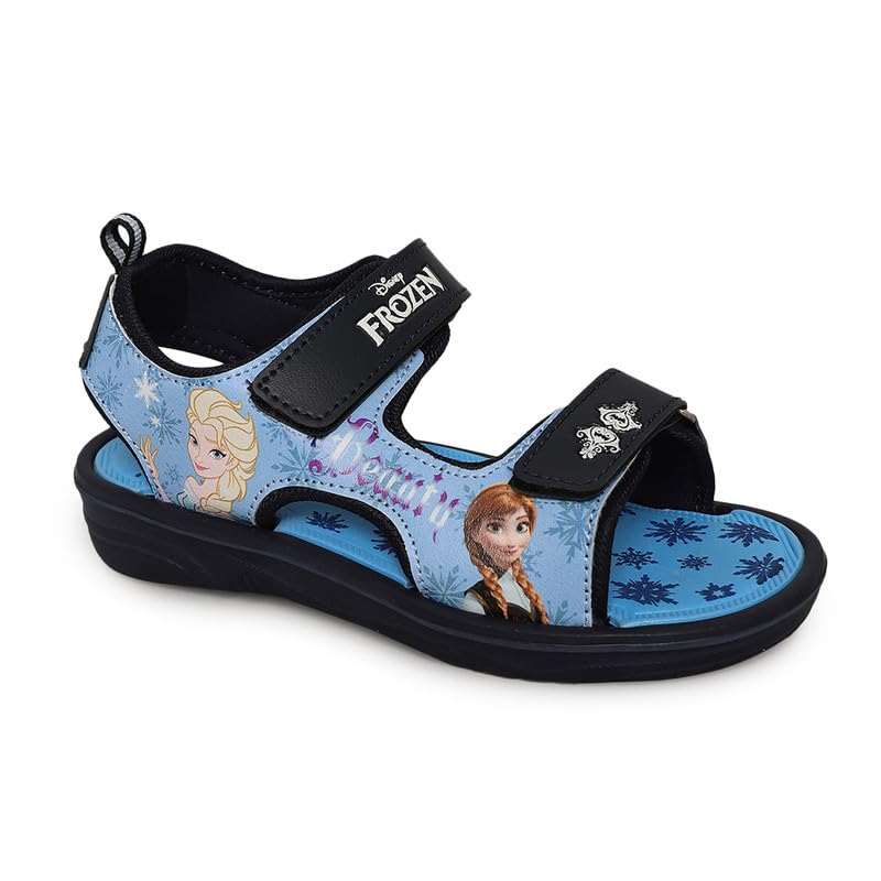 Kidsville Kids Girls Frozen Printed Navy Sandals (B0CJYDHZPB) Amazon Price History, Amazon Price Tracker