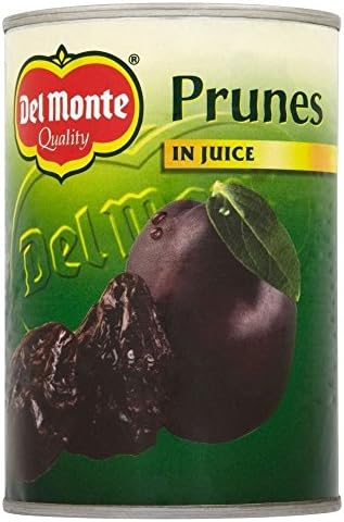 DEL MONTE Prunes in Juice 410 g, Pack of 6