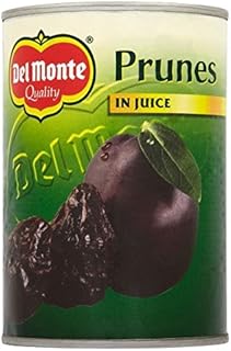 DEL MONTE Prunes in Juice 410 g, Pack of 6