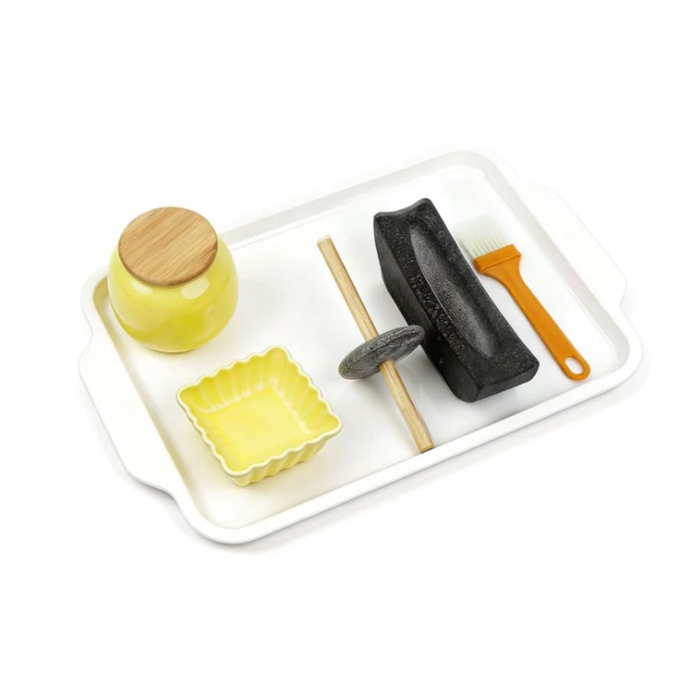 ttnmrc Montessori Kids Stone Grinding Work Set | Practical Life Fine Motor Training Educational Kit