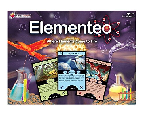 Elementeo Chemistry Card Game (2nd Edition) - Create Compounds, Win Electrons, and Explore the Periodic Table. Learning Game for Kids, Featured on PBS, Scholastic, and Imagine.