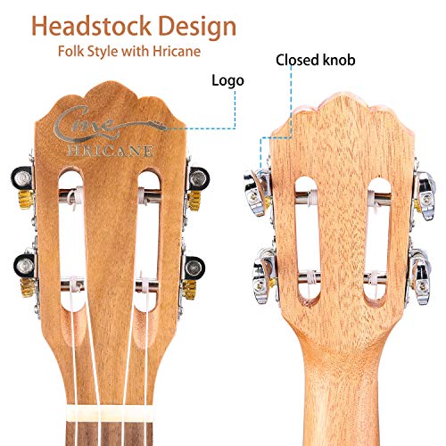 Concert Ukulélé, Hricane 23 Pouces Professionnel Koa Ukeleles UKK-02 Hawaïen Ukele Bundle avec Haute Qualité Sac de… - Les Beatles, Paul McCartney, John Lennon, RIngo Starr, George Harrison Concert Ukulélé, Hricane 23 Pouces Professionnel Koa Ukeleles UKK-02 Hawaïen Ukele Bundle avec Haute Qualité Sac de… – Image 4