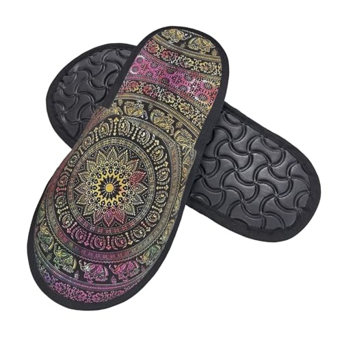 408 Pantuflas Invierno, Hippie Boho Mandala Multicolor Zapatillas De Estar Por Casa Cómoda Zapatos De Estar Antideslizante Zapatillas De Casa Para Hombre Mujer Otoño L 408 Pantuflas Invierno, Hippie Boho Mandala Multicolor Zapatillas De Estar Por Casa Cómoda Zapatos De Estar Antideslizante Zapatillas De Casa Para Hombre Mujer Otoño L