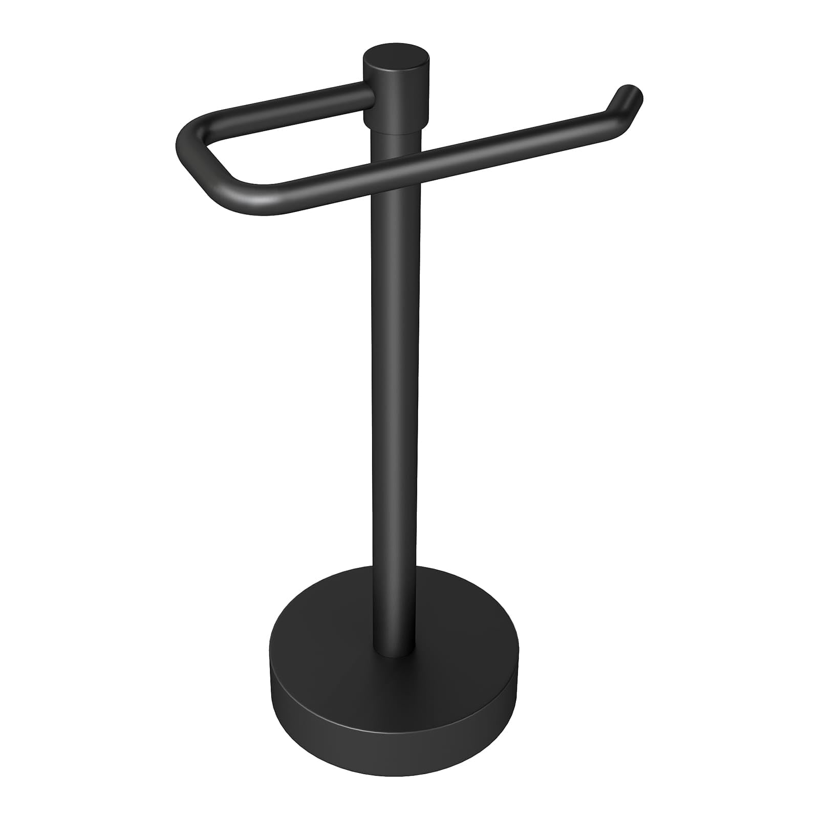 YUMORE Pro Matte Black Hand Towel Holder Stand