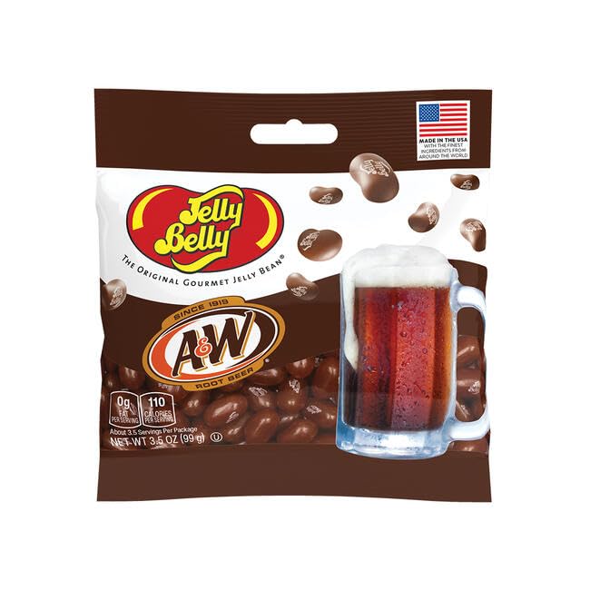 Miniatura 5 de Jelly Belly - Paquete de 4 gomitas para amantes de la soda, (Dr. Pepper, Soda Pop Shoppe, Sunkist, A&W Root Beer) Lyza's Sweets & Treats