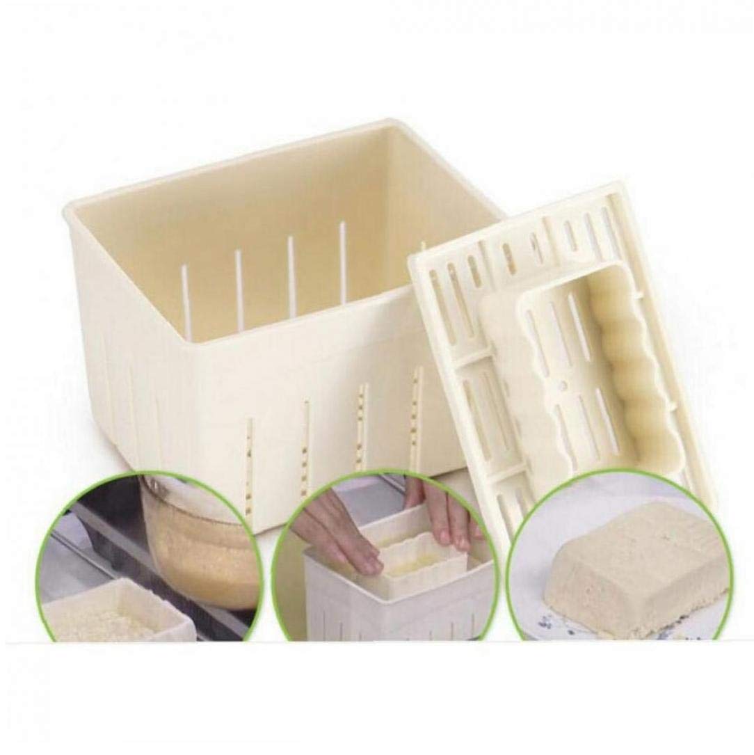 Práctico de Bricolaje de plástico de Soja cuajada del Queso de Soja de Prensa del Fabricante del Molde Caja de Herramientas de Cocina casera