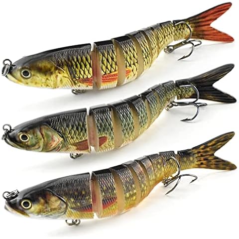Wobbler Set Jerkbait Angelköder Kunstköder Fisch Angeln Forellen köder Swimbait Angelset Cover
