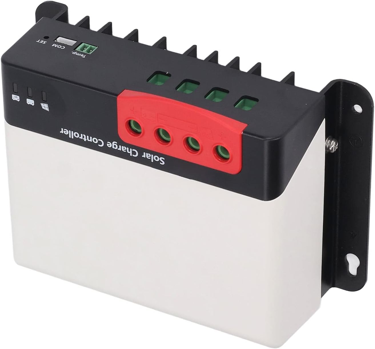 Solar Controller MPPT 12V and 24V, Durable PC Solar Load Regulator with Overcurrent Protection for Home, RV and Off Grid Systems (MC2450N10)