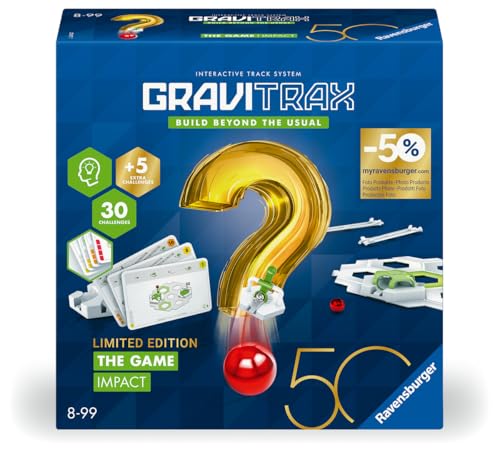 Ravensburger - Gravitrax The Game Impact | Circuito Canicas con 25...