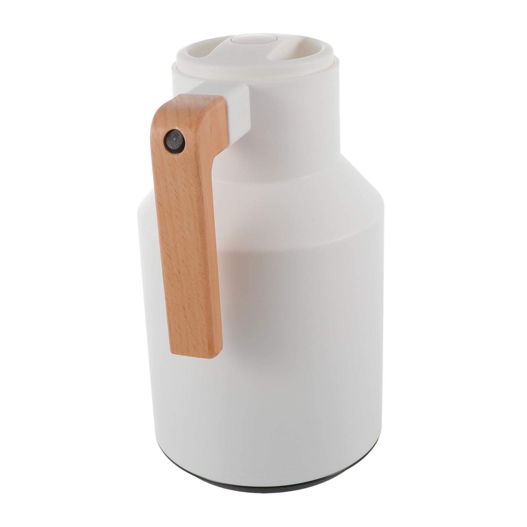 ULTECHNOVO 1pezzi Bottiglia Termica d Acqua Isolante Bollitore Termico Manico Comodo per Bevande Calde e Fredde Vetro Resistente Leggera e Facile da Trasportare