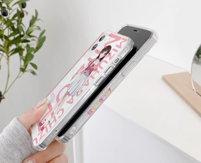 Amazon.co.jp: SHAOYAO 彼女お借りします スマホケース 水原千鶴