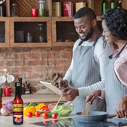 Spontaneous Combustion Hot Sauce With Habanero - 5 Oz – Try If You Dare! – Perfect Gourmet Gift For The Hot Sauce Fan #TOP4