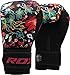 RDX Guantes de Boxeo Mujer para Entrenamiento y Muay Thai | Flora Skin Mitones para Sparring, Kick Boxing | Boxing Gloves para Saco Boxeo, Combate Training