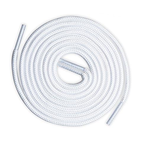 AOMIDI Shoelaces Round Athletic Shoes Lace (3 Pair) - for Shoe and Boot Laces Shoelaces Replacements (30" inches (76 cm), White) Cover