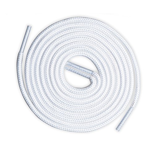 Shoelaces Round Athletic Shoes Lace (3 Pair) - for Shoe and Boot Laces Shoelaces Replacements (45 inches (114 cm), White) Shoelaces Round Athletic Shoes Lace (3 Pair) - for Shoe and Boot Laces Shoelaces Replacements (45" inches (114 cm), White)