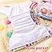 Asenappy Cloth Diapers 6 Pack with 6 Inserts & 1 Wet Bag - Waterproof Cover, Washable, Reusable & One Size Adjustable Pocket Diapers for Newborns and Toddlers (Blossom Set)