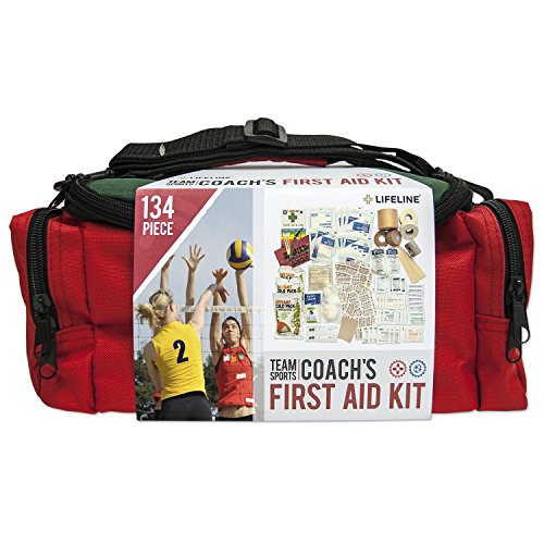 Team Sport Coach First Aid and Safety Kit, Stocked with essential first aid components for...