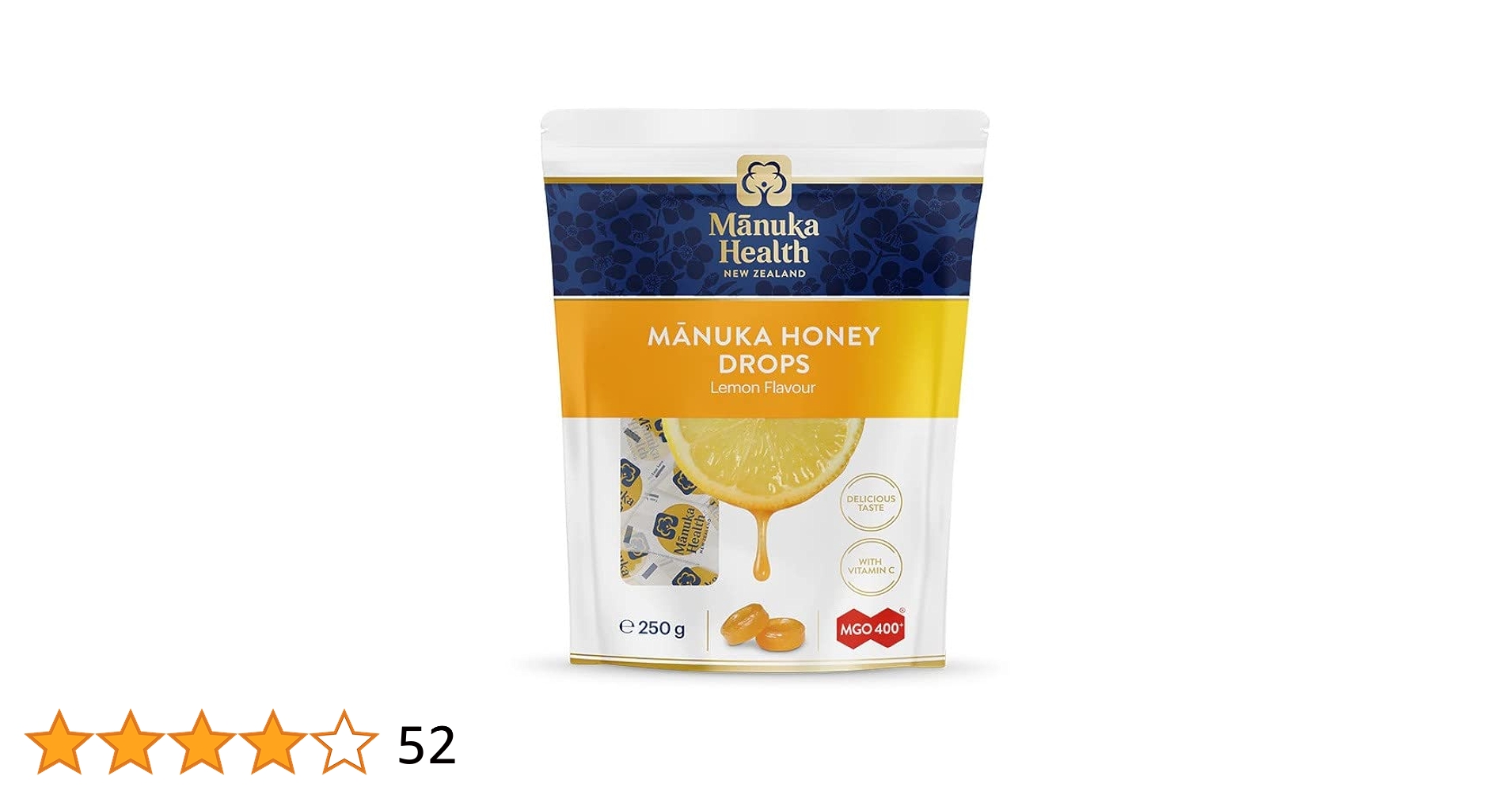 ★¥12,960 マヌカハニーキャンディ レモン MGO400 ×12袋 マヌカハニーキャンディー (レモン) | Tasty World!