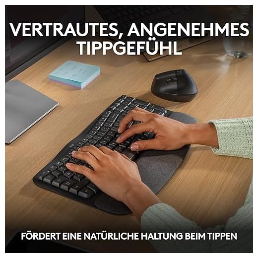 Logitech Wave Keys kabellose Tastatur