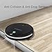 ANNEW Robot Aspirador con Control Remoto 3 Modos de Limpieza Anti-caídas Filtro...