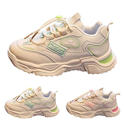 Kids Gym Shoes Fashion Spring Summer Children Sports Shoes Girls Thick Sole Non Slip Mesh Breathable and Toddler Shoes4