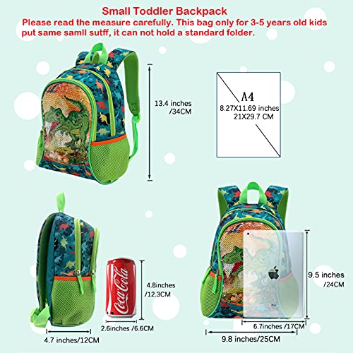boys green backpack