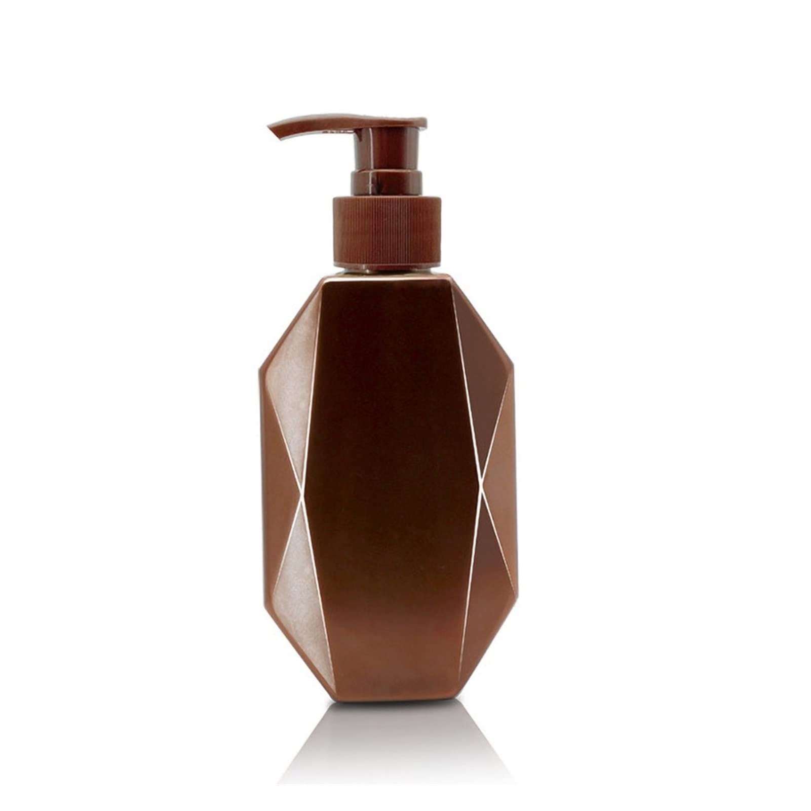 Dispenser di Sapone 300ml/500ml Dispenser Portatili Flacone di Shampoo a Pressione Creativo Gel Doccia Liquido Contenitore Ricaricabile Essenziali per Cucina e Bagno (Formato: 500 ml)