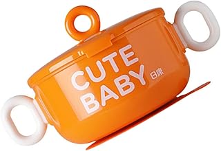 TOYANDONA Tigela De Suplemento Alimentar Placas De Sucção Para Bebê Tigelas De Sucção Para Bebê Buger Otário Para Bebê Tigela De Bebê De Aço Inoxidável Tigela De Sucção Útil Tigela De