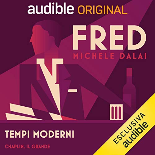 Diseño de la portada del título Tempi moderni - Chaplin, il grande