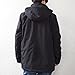 Calvin Klein Men's Waterand Wind Resistant Hooded Coat from Fall Into Winter, Deep Black, Medium