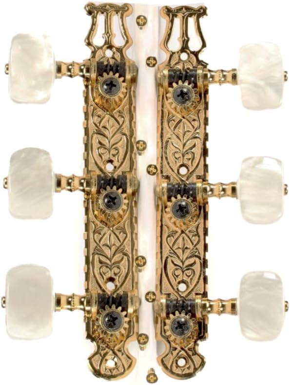 Tuners - Gotoh, 40G2000, Lyra-style for Classical Guitar, 39mm, Gold