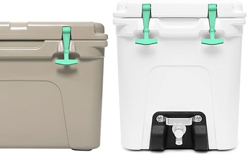 Miniatura 5 de ALAFAT Pestillos de tapa de repuesto (paquete de 2) compatibles con todos los refrigeradores Yeti, RTIC, otros refrigeradores duros relacionados,
