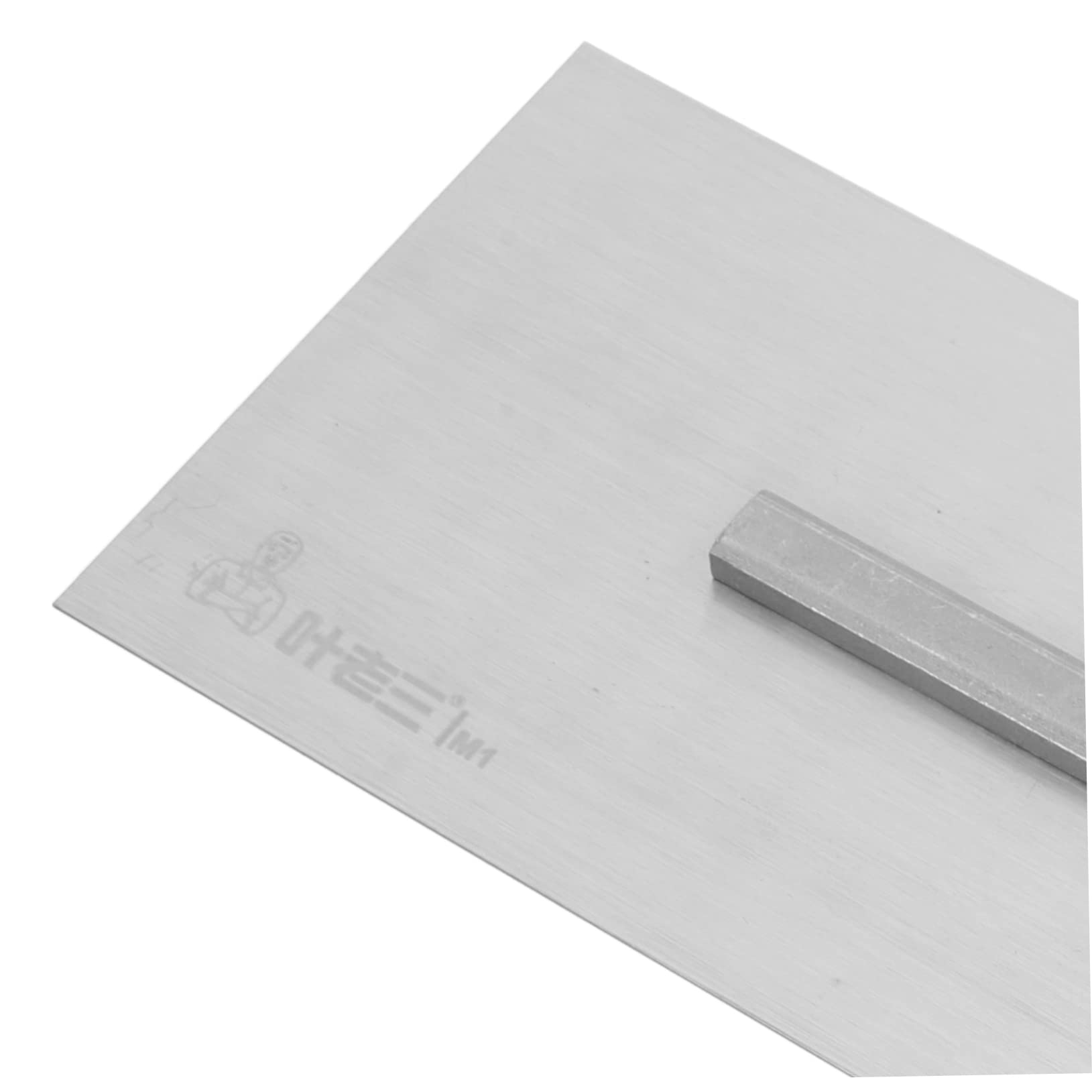 Zonto Stainless Steel Plaster Trowel – 200x80mm Drywall Finishing Trowel With Colored Handle
