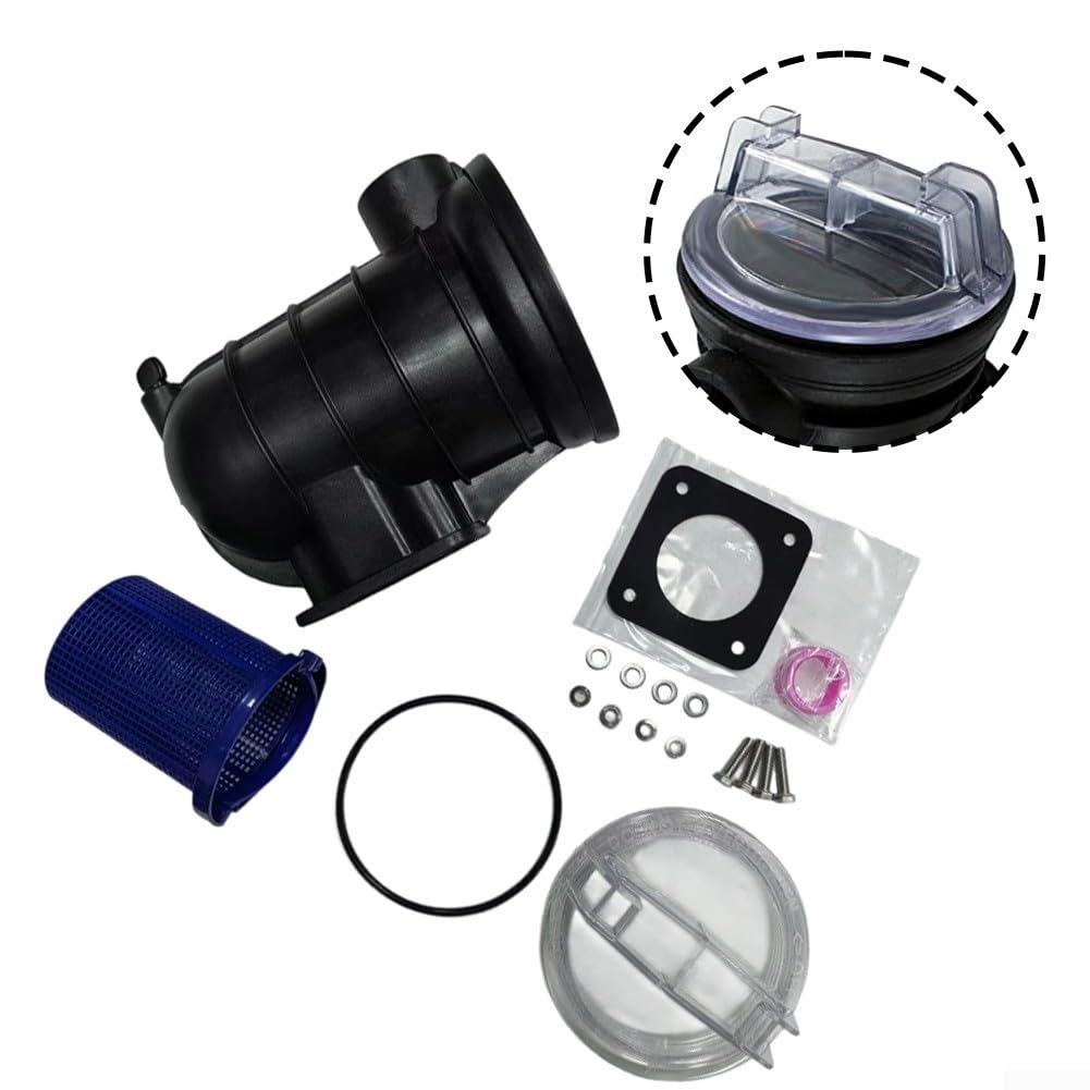 Trampa de filtro para Pentair para Max-E-Glas y para bombas Dura-Glas que soporta una integración eficiente del sistema de bomba