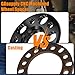 GAsupply 12mm 5x112 Wheel Spacers Fit for Mercedes-Benz W204 W208 W209 (Rear) W216 (Rear) AMG, 1/2