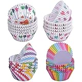 ❤Verschönern Sie Ihr Leben: Unsere Cupcake-Liner eignen sich hervorragend zum Aufbewahren von Süßigkeiten, Nüssen und anderen Party-Snacks. Sie sind eine farbenfrohe und festliche Art, Ihre Cupcakes und Muffins zu verschönern. Perfekt für Ihre Themenparty und zum Backen von Mini-Leckereien.