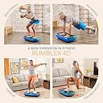 Lifepro Rumblex 4D Vibration Plate Exercise Machine with Triple Motor Oscillation, Linear, and Pulsation – Advanced 4D Vibration Technology for Whole Body Fitness, Weight Loss and Recovery at Home - Image 3