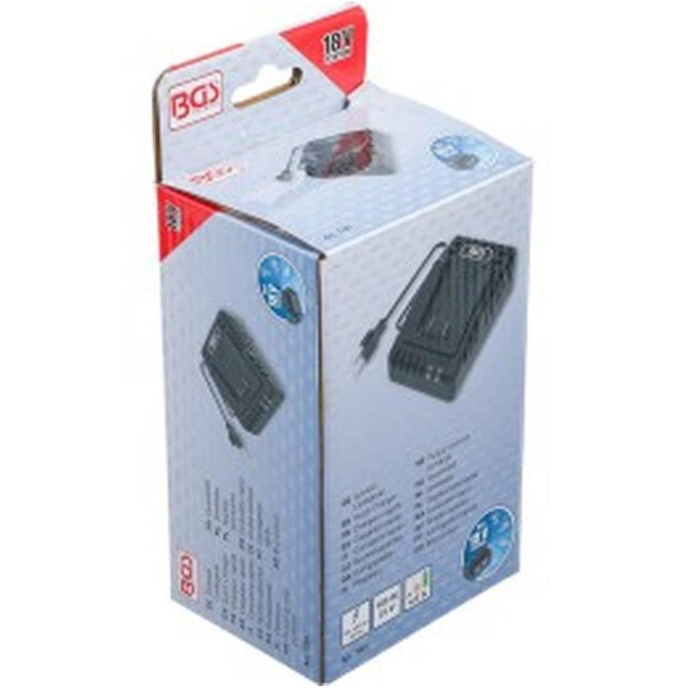 Caricabatterie rapido 18 V 4,0 A, compatto ed efficace, ricarica ottimale delle batterie, Pro - D-Work