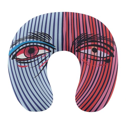 Almohada cuello U espuma viscoelástica tamaño único