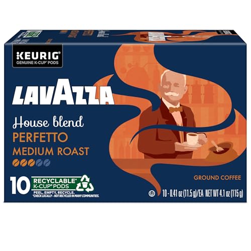 Lavazza House Blend Perfetto, Single-Serve Keurig K-Cup Pods, Medium Roast Coffee, 60-Count Box (6 Packs of 10) - image 9