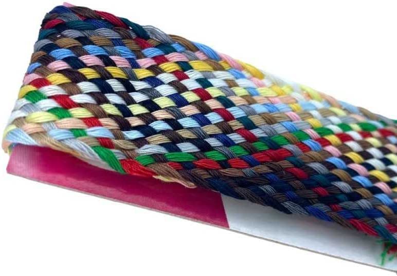 24 colori Filo Trecciato Multicolor Cotone Rammendo e Cucito Fai da Te
