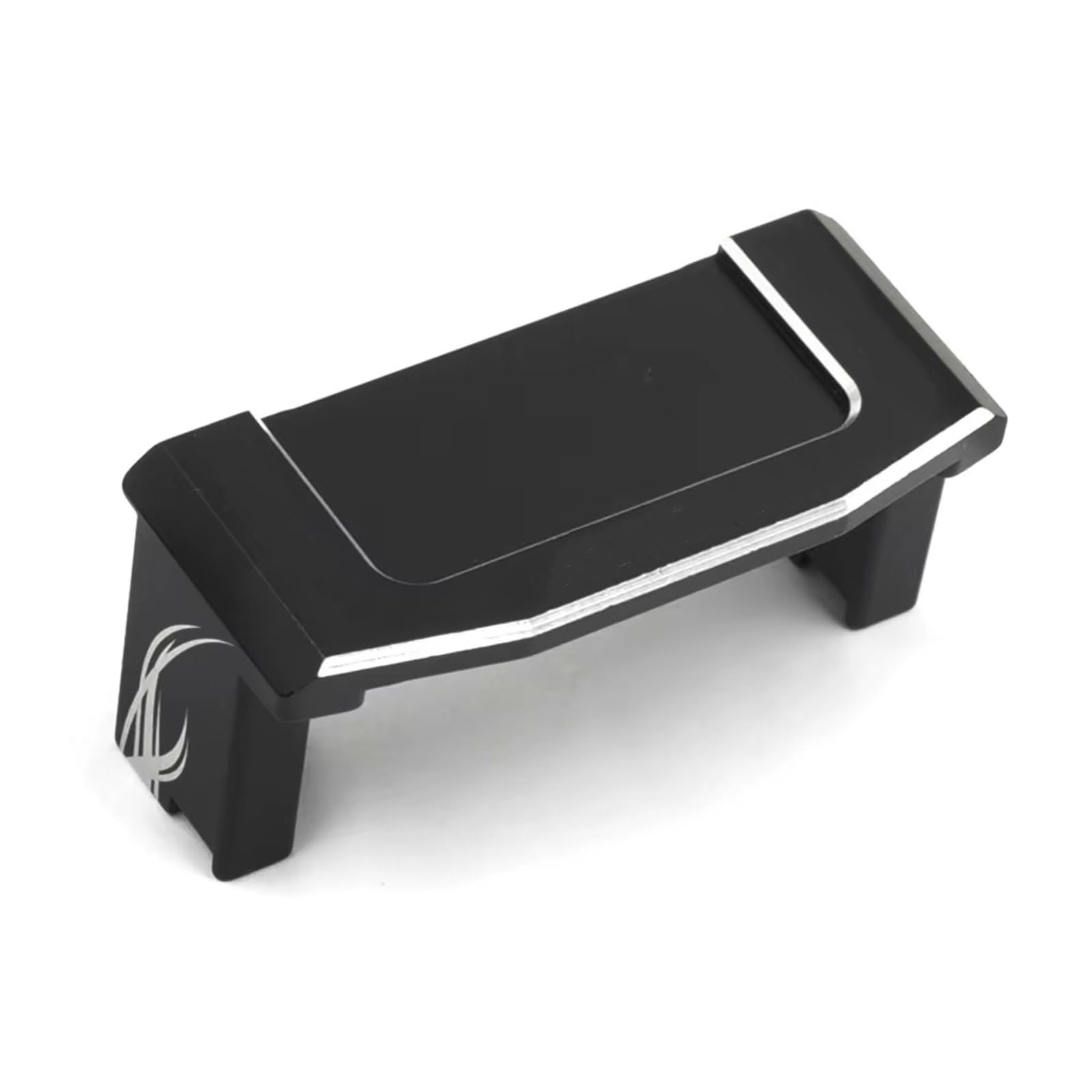 Genérico Servomontaje Aluminio para Traxxas 4-Tec 2,0 3,0 1/10 Control Remoto Actualizaciones Piezas Coche Accesorios TEC4-021BK Piezas Coche RC