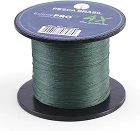 Pesca Brasil, Linha de Pesca 500m 0,20mm Multifilamento Resistente Esportiva, Multi Eclipse Pro 4X NG